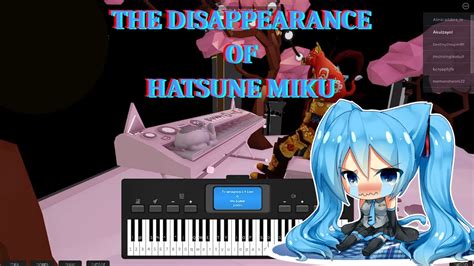 The Disappearance Of Hatsune Miku On Roblox Youtube