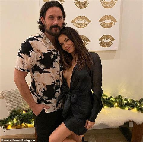 Jenna Dewan Takes The Plunge In Saucy Party Dress While Getting Flirty With Fiancé Steve Kazee