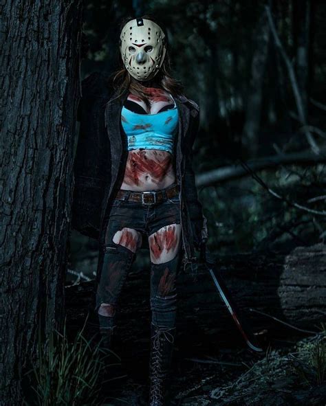 Happy Friday The Th From My Amazing Cosplay Model Missmandykins As Jason Movie Halloween