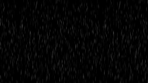 Falling Rain Rain Drops Falling Alpha Rain Animation On Black