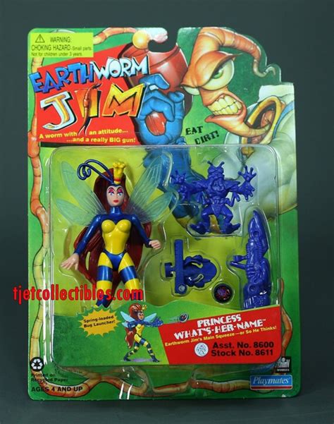 Princess Whats Her Name Earthworm Jim Action Figure Moc 1994