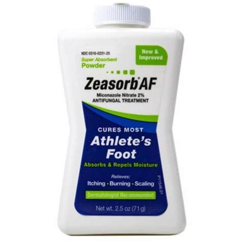 Zeasorb Athlete S Foot Antifungal Powder Treatment 2 5 Oz Ralphs