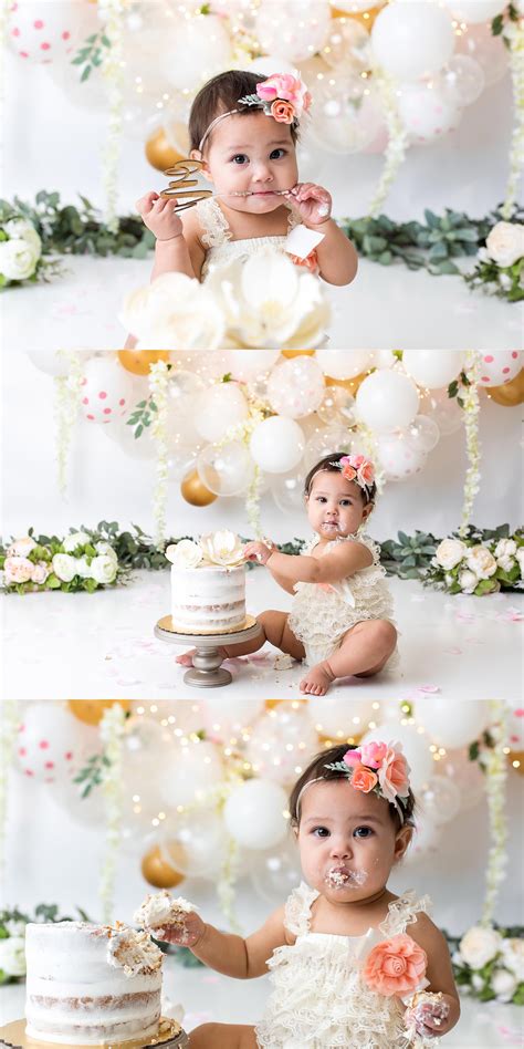 Cake Smash 1st Birthday Girl Decorations 1st Birthday Party For Girls 1st Birthday Photoshoot