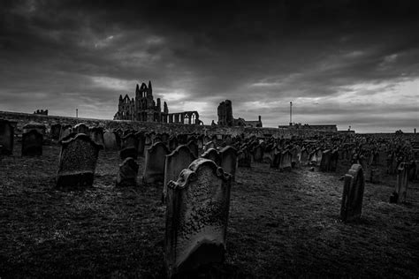 Whitby Abbey Yorkshire Graveyard Free Photo On Pixabay