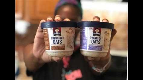 Quaker Overnight Oats Cold Cereal Review Convenient Breakfast Options