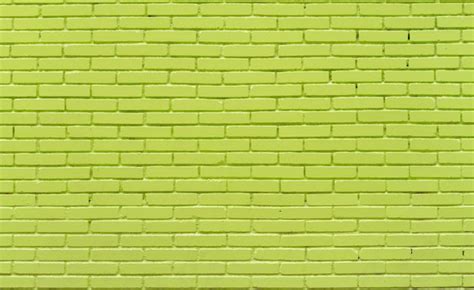 Free Photo Green Brick Wall