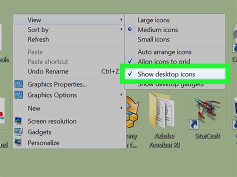 How To Hide Desktop Icons On Windows 4 Steps With Pictures