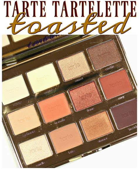 Tarte Tartelette Toasted Eyeshadow Palette Swatches Review Eotd
