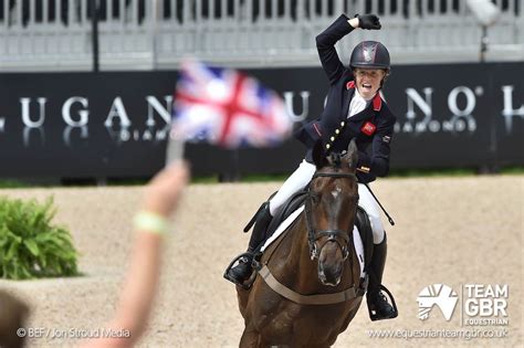 Ros Canter And Allstar B After Winning Team And Individual Gold At Weg