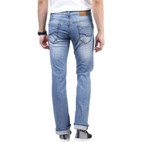Regular Fit Faded Mens Denim Jeans Blue At Rs 550piece In New Delhi Id 9631312533