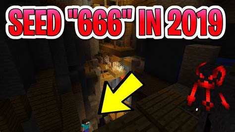 Minecraft Seed 666 Showcase Review Creepy Ravines And Caves Youtube