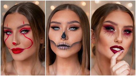 étapes Pour Faire Un Maquillage Possédée Pour Halloween - Maquillage Halloween femme : beauté et élégance