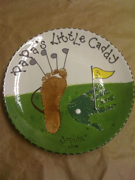 Paint Your Own Pottery Custom Order Golf Themed Prints For Fathers