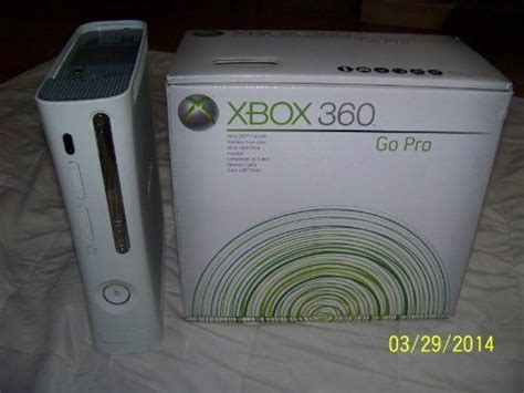 Microsoft Xbox 360 20gb Console White Xbox Dp