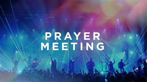 The Prayer Meeting James River Church Online