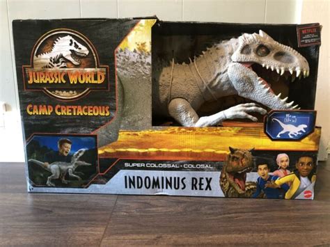 Mattel Jurassic World Camp Cretaceous Indominus Rex Action