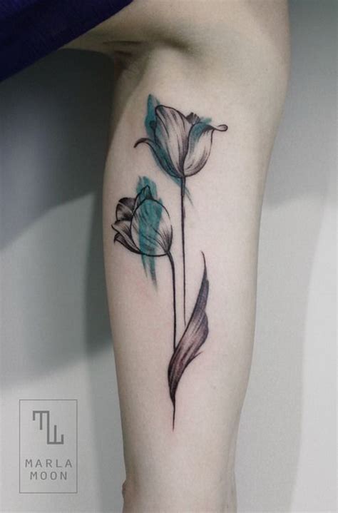 Simple daisy flower tattoo on ankle. 50+ Pretty Flower Tattoo Ideas - For Creative Juice