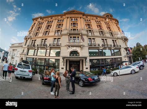 Bristol Hotel Warsaw Stock Photo Alamy