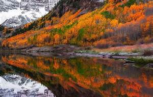 Fall, Foliage, Forest, Lake, Nature, Reflection, Wallpaper, Hd