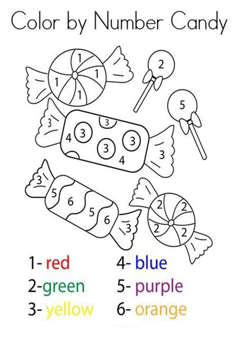 Free Printable Color By Number Worksheets Holidays Hidden Reading
