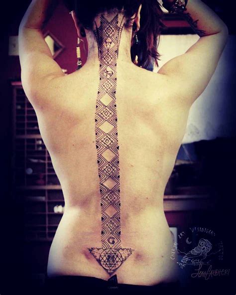 Arabic Spine Tattoo Best Tattoo Ideas Gallery