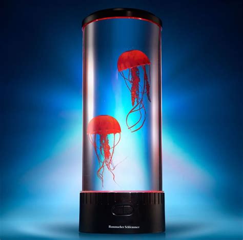 Hammacher Schlemmer Gadgets Jellyfish Aquarium Jellyfish Lamp