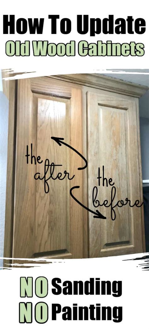How To Revive Old Oak Cabinets