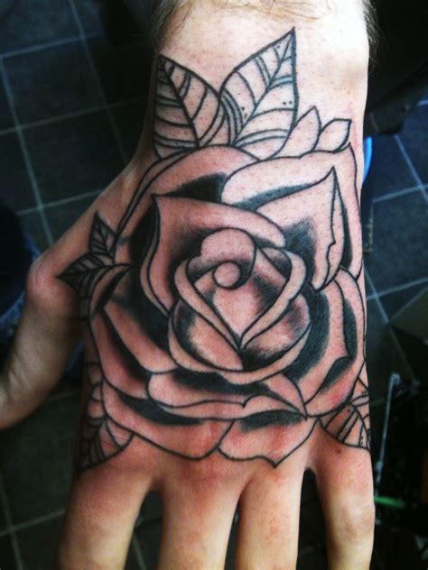 50+ amazing rose hand tattoos. The Rose Tattoo On Hand » Tattoo Ideas