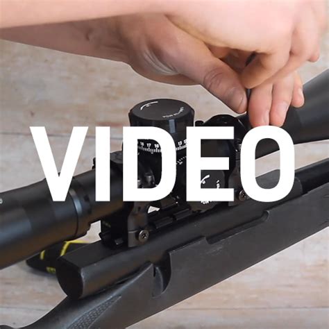 How To Mount A Rifle Scope Using Two Piece Rings