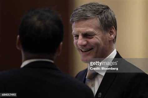 New Zealand Prime Minister Bill English Delivers A Speech Photos And