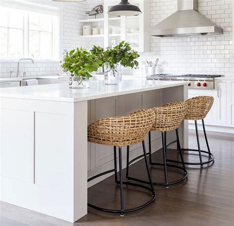 Wicker dining room chairs are really charming and they make your kitchen look comfier. 29 Wicker and Rattan pieces for your home | Most Lovely Things