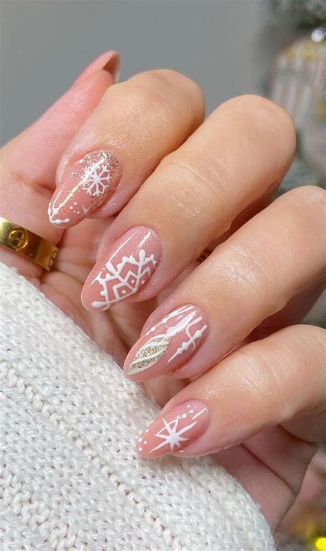 2020 Gel Nails For Christmas 45 Christmas Nails Design For This
