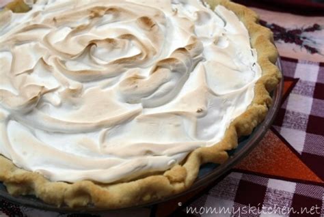 I worked on this recipe for a long time, making at least a dozen meringue pies in the past few months. lemon meringue pie paula deen