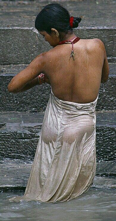 Indian Actress Hot Pics Indian Actresses Wet Dress Bathing Backless Dress Rain Quick