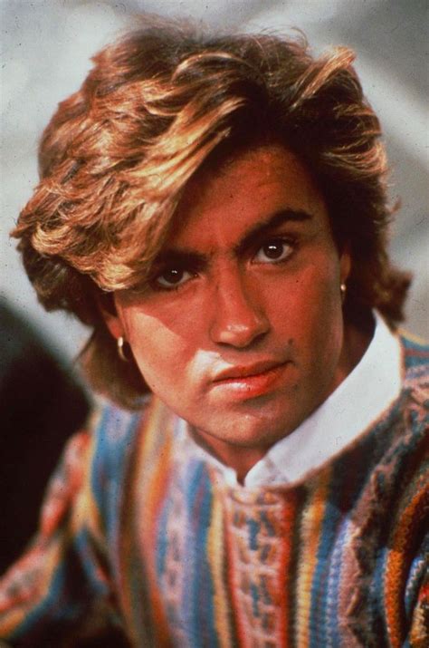 George michael twenty five last christmas. Like women's hair, men's hair was also larger than life (seen by George Michael). | George ...
