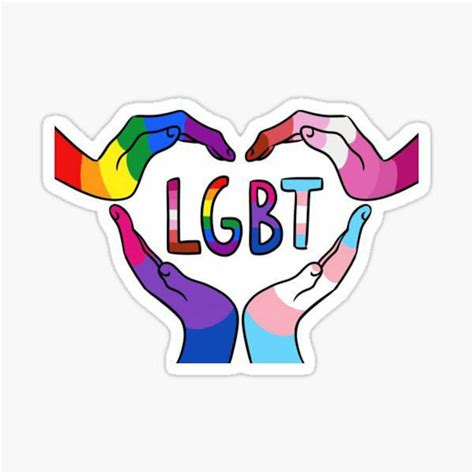 Lgbtq Pride Asl Love Sticker Equality Sticker Love Is Etsy