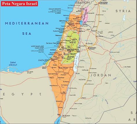 Peta Israel