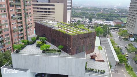 Parque Ciudad Del Río Medellín Desde El Aire Video Con Drone Vivir