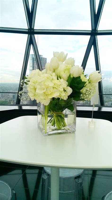 Style And Elegance At The Gherkins Sky Bar By Todich Floral Design