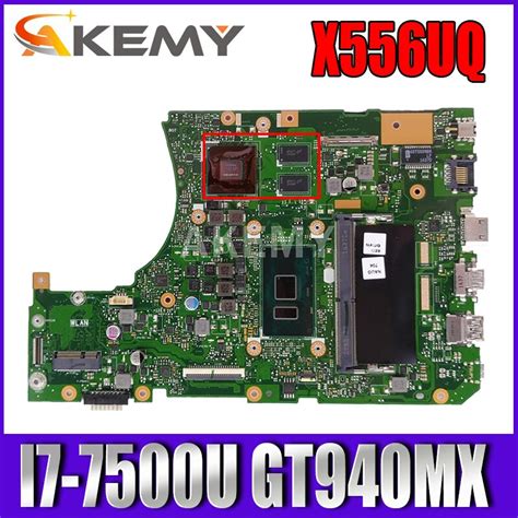 Akemy X556uq Laptop Motherboard For Asus X556uqk X556ub X556uq X556uj