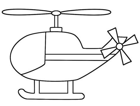 Fise de Colorat cu Bun Desen Elicopter Descărcați imprimați sau colorați online gratuit