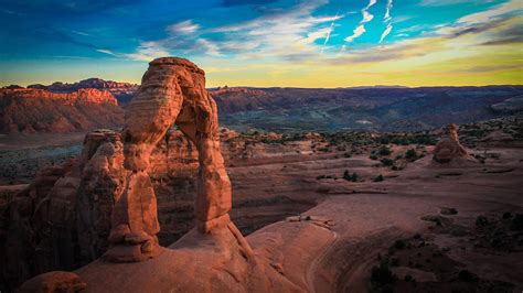 Free Download Download Wallpaper 3840x2160 Stone Arches Sky Geology