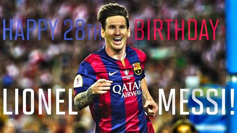 Fc Barcelona Lionel Messi Birthday 28th Sports Illustrated