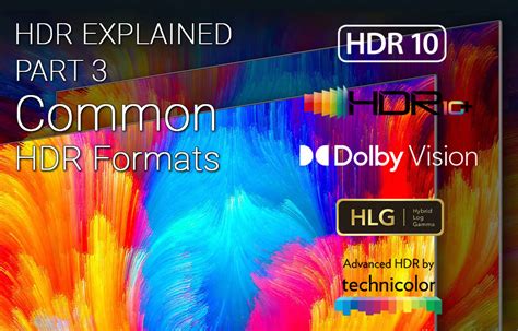 Hdr Explained Part 3 Common Hdr Formats Hme