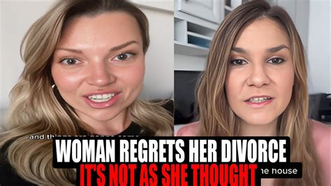 Woman Regrets Her Divorce Its Not As She Thought The Wall Youtube