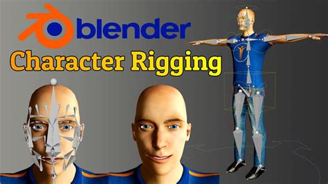 Blender 30 Tutorial Human Meta Rig Including Face Rigging Youtube