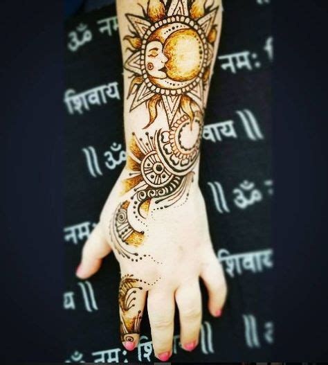 Sun And Moon Henna By Wishcraft Designs Inspired By Om Henna Om