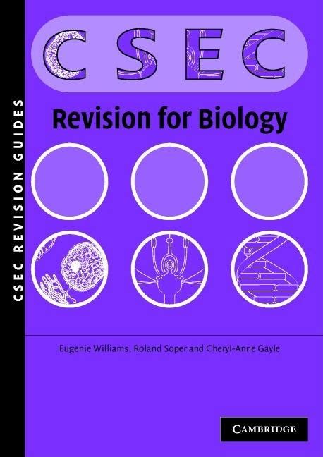 Cxc Revision Guides Biology Revision Guide For Csecr Examinations