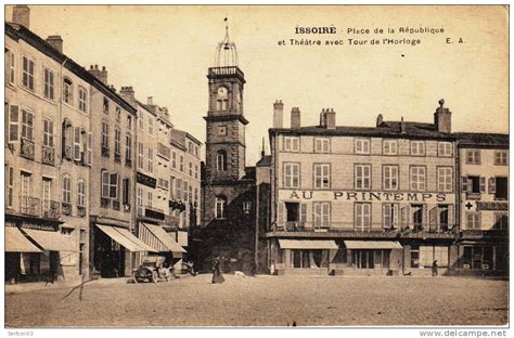 Trouvez l'adresse qui vous intéresse sur le plan de issoire ou préparez un calcul d'itinéraire à partir de ou vers issoire. CARTE POSTALE ANCIENNE 63500 ISSOIRE PLACE DE LA ...