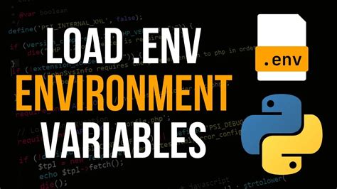 Python Load Environment Variables From Env File